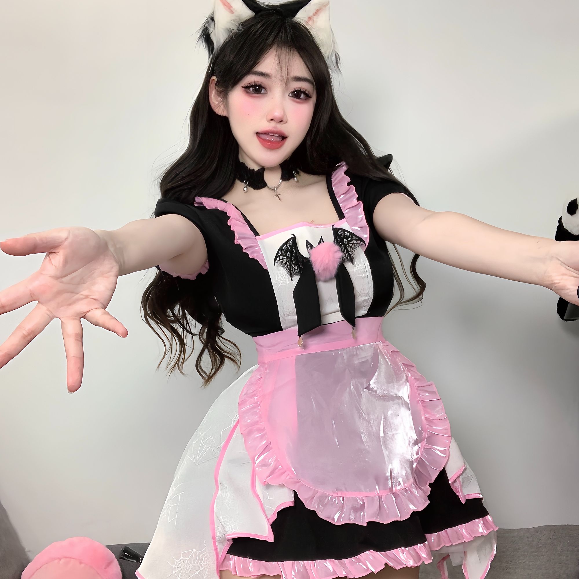 【小恶魔】纯欲辣妹二次元cosplay女装Lolita连衣裙甜辣风女仆套装