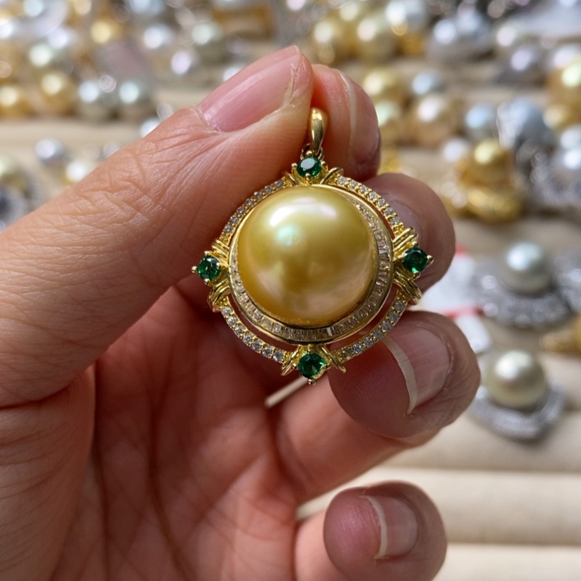 【闪购商品】海水珍珠颈饰银S925镶嵌