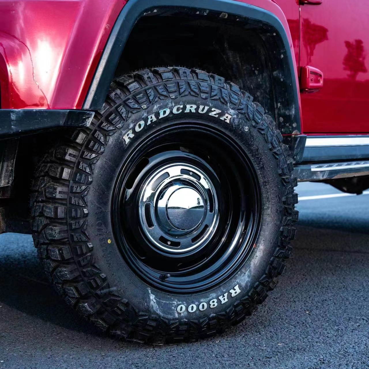 GUQUAN/毂权适配各种越野车改装轮毂 铸造旋压工艺 现代品牌