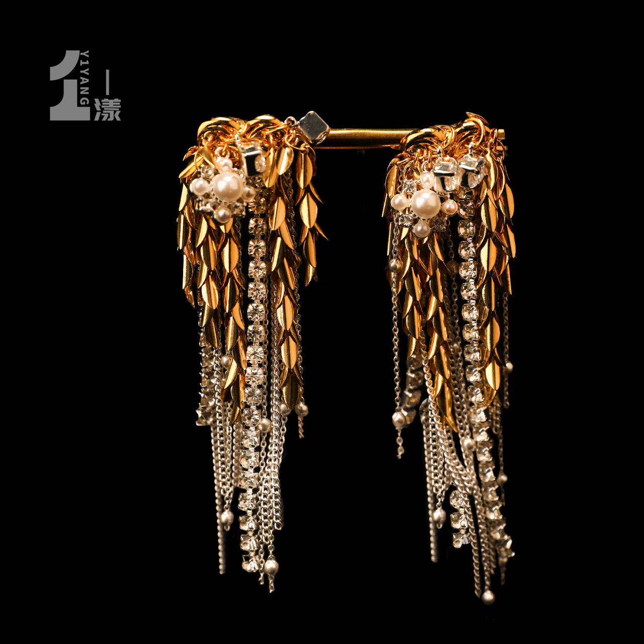 一漾 铜合金耳饰 铜合金耳饰 YIYANG 流苏耳饰 SM6EY101