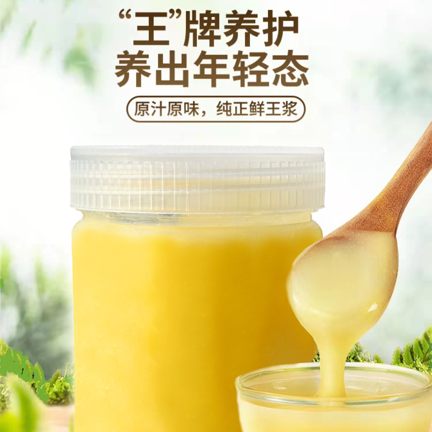 蜂王浆半斤 农家自