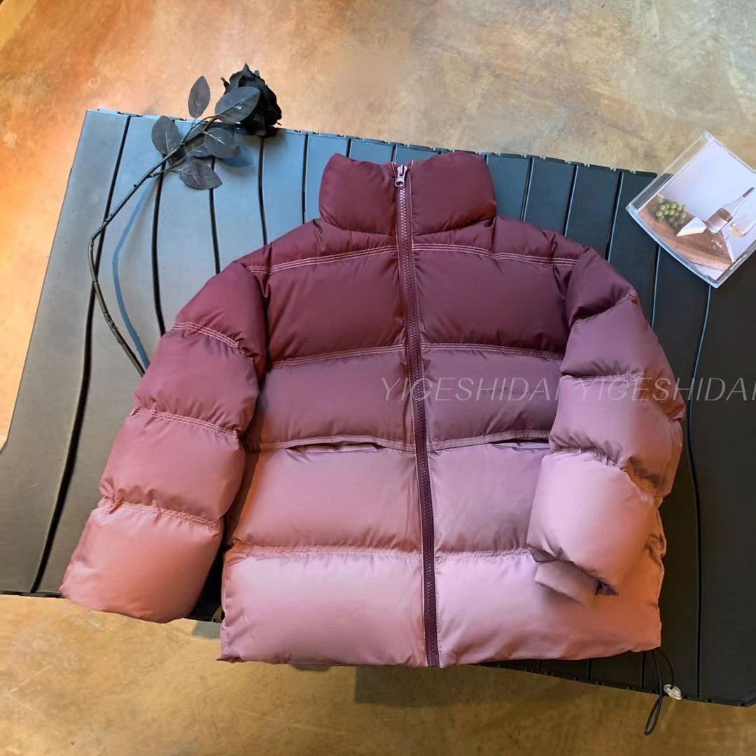 巴拉拉吧男童冬季加厚白鸭绒羽绒服2024新款渐变中大童保暖厚实羽