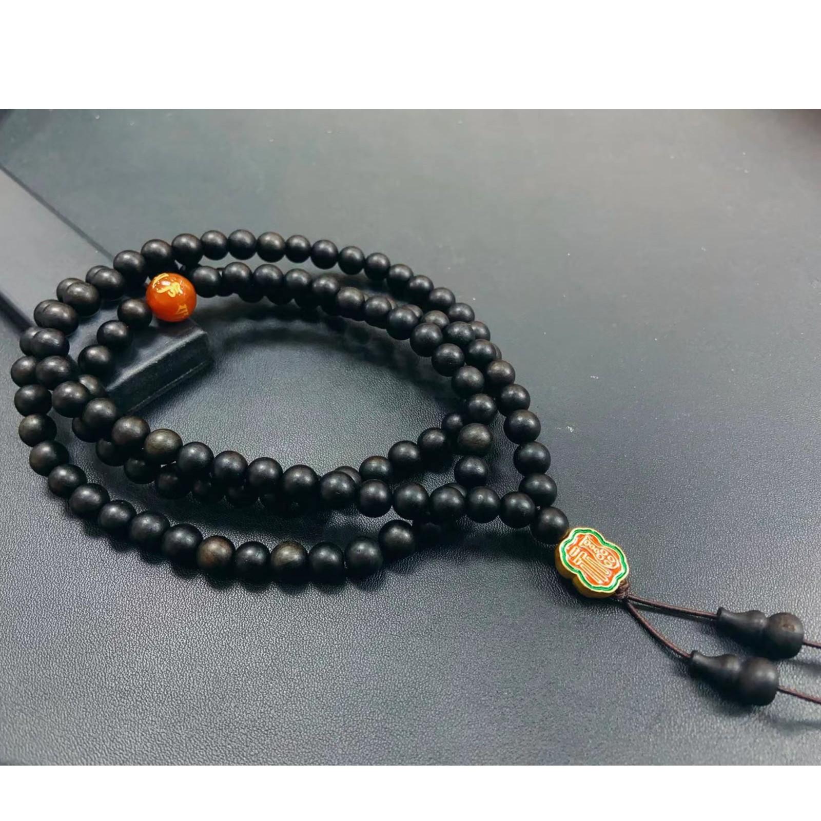 S1954-天然越南芽庄沉香项链-送礼佳品