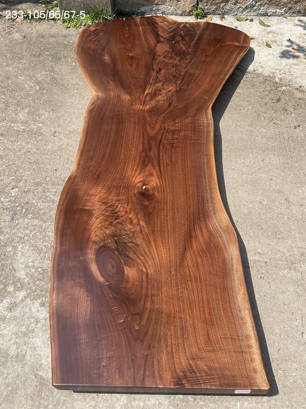 北美黑胡桃大板233*105-65-67*5