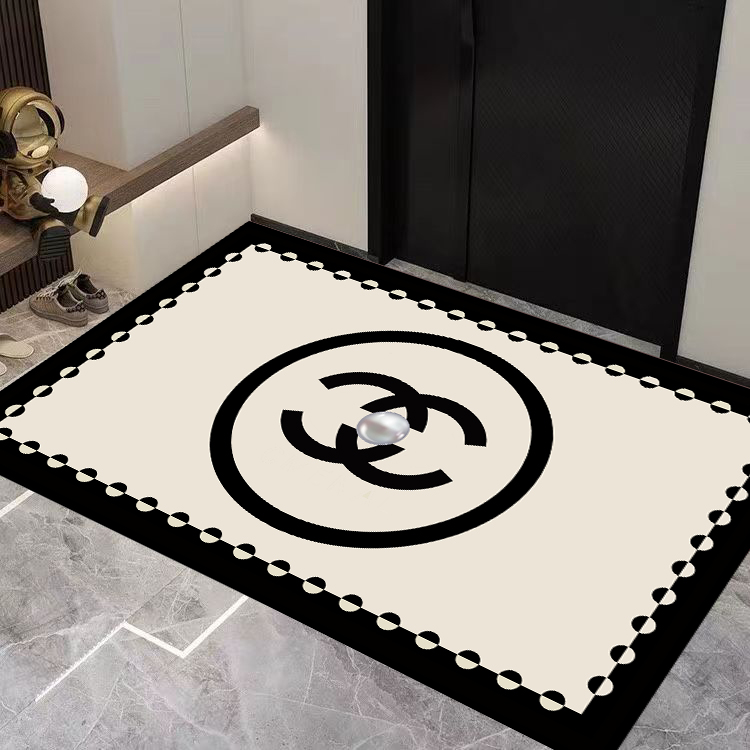 现代简约小香家风入户门脚垫软硅藻泥材质吸水速干卫浴门口防滑垫