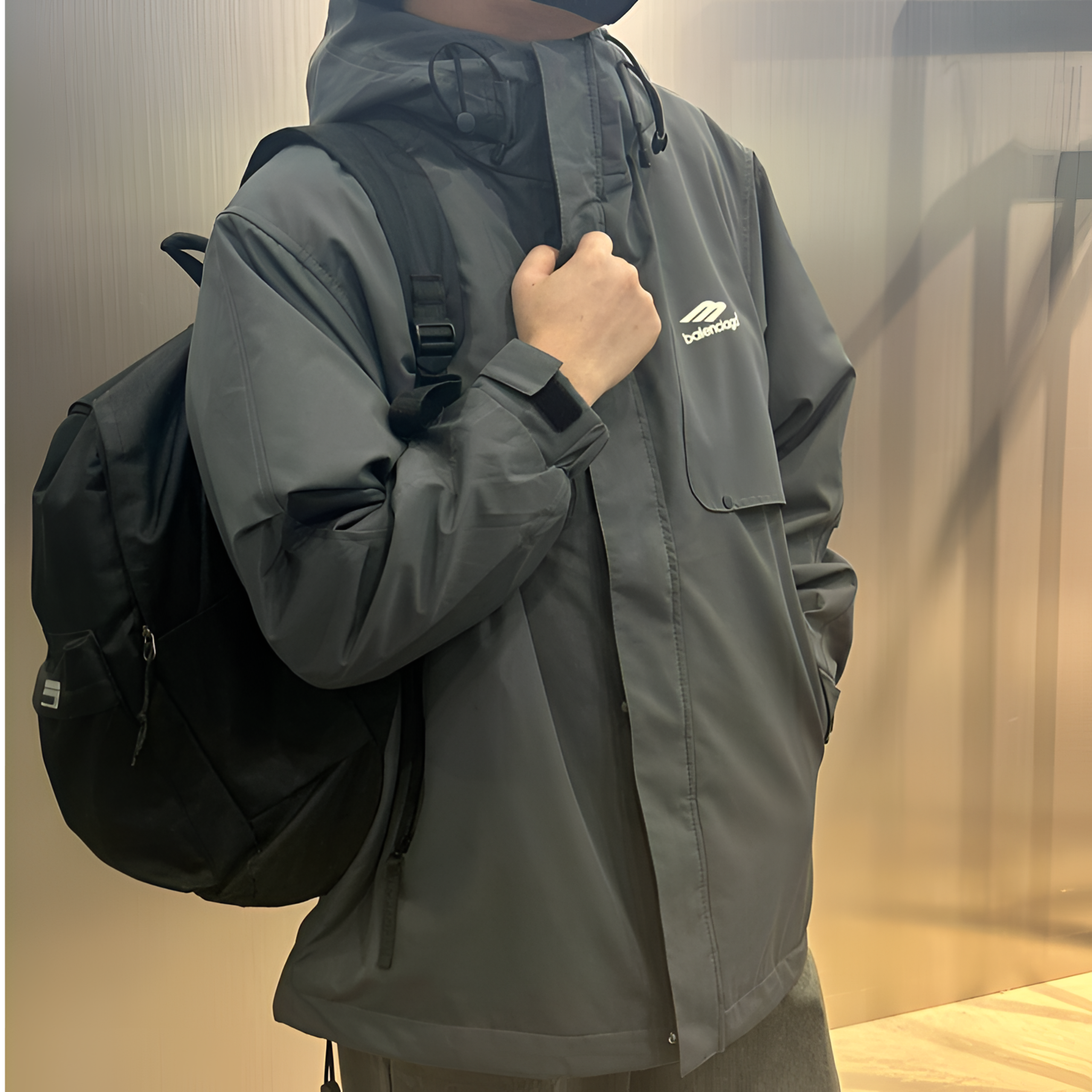 2024新款男装冬款爆款棉服冲锋衣防寒服男士户外宽松时尚款