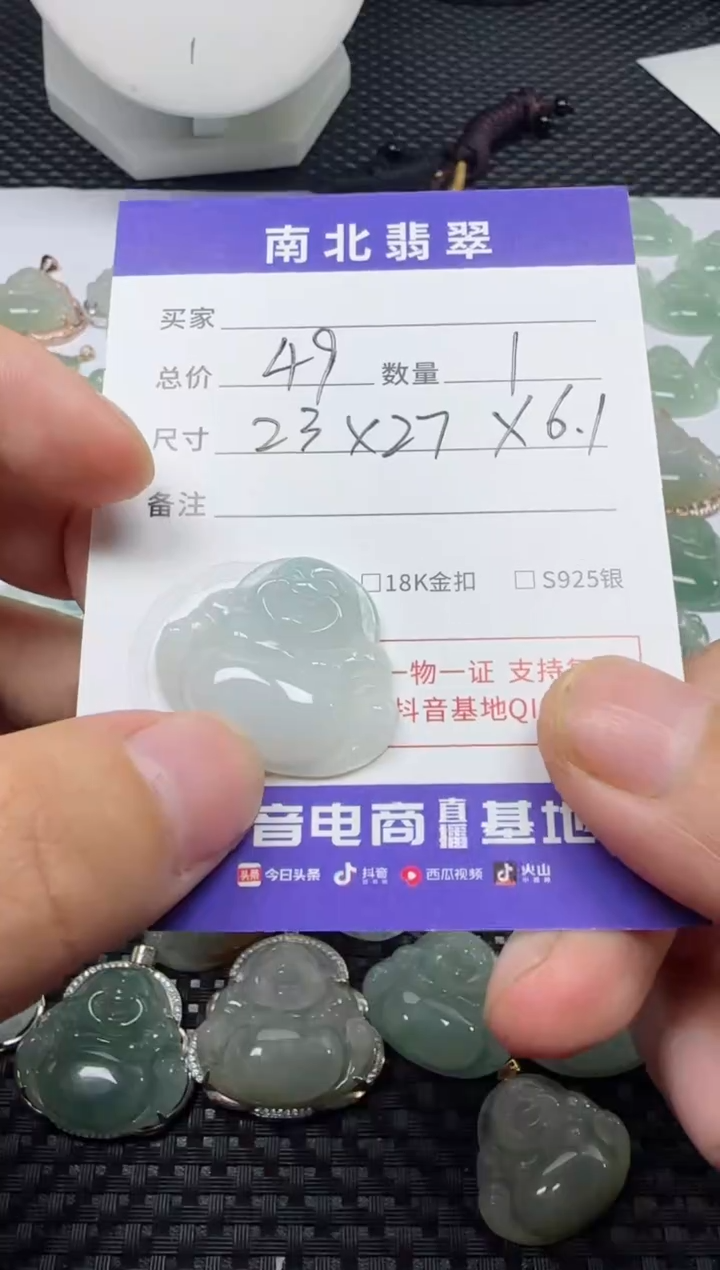 【闪购商品】翡翠颈饰未镶嵌
