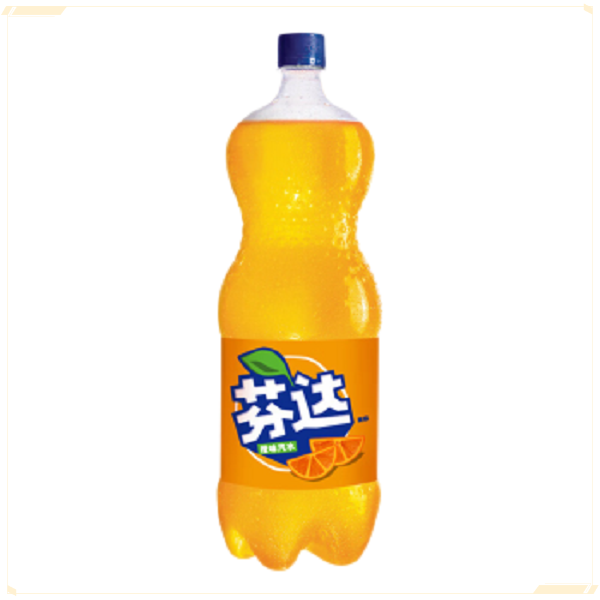 【新人一分购】888毫升大瓶芬达碳酸饮料瓶装汽水家庭聚会批发1瓶装