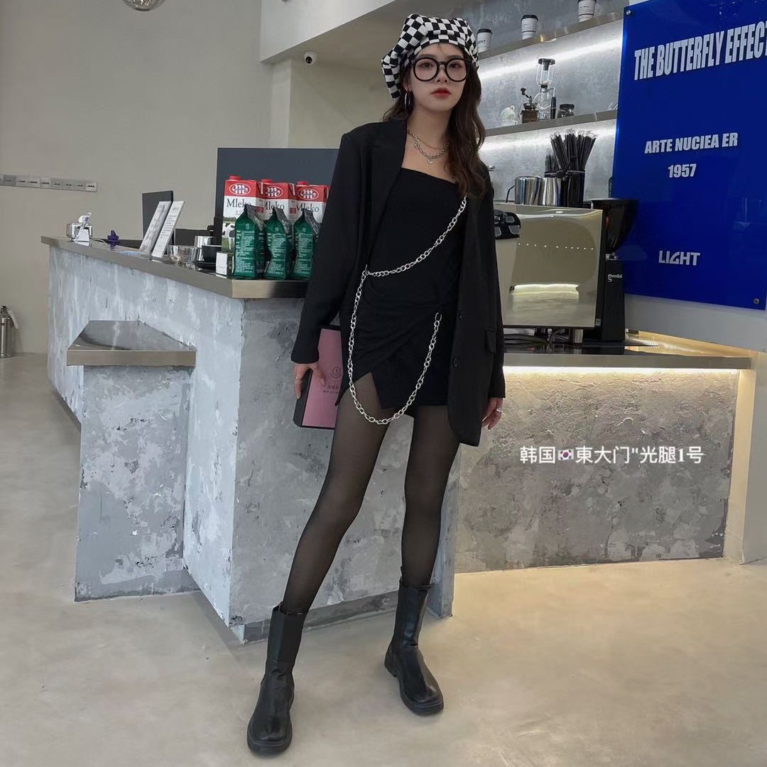 尴尬线保暖打底裤长裤光女高腰紧身瘦腿打底芭比裤子外穿秋冬