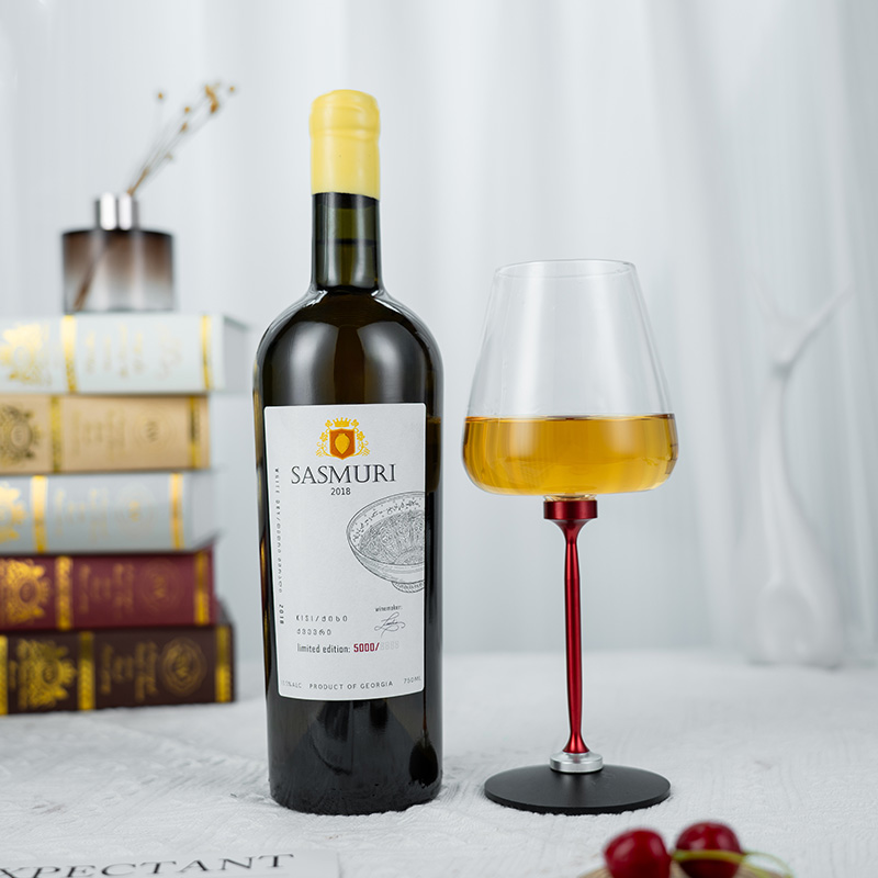 【格鲁吉亚原瓶进口】萨斯姆里限量陶罐干白葡萄酒13.5度750ml