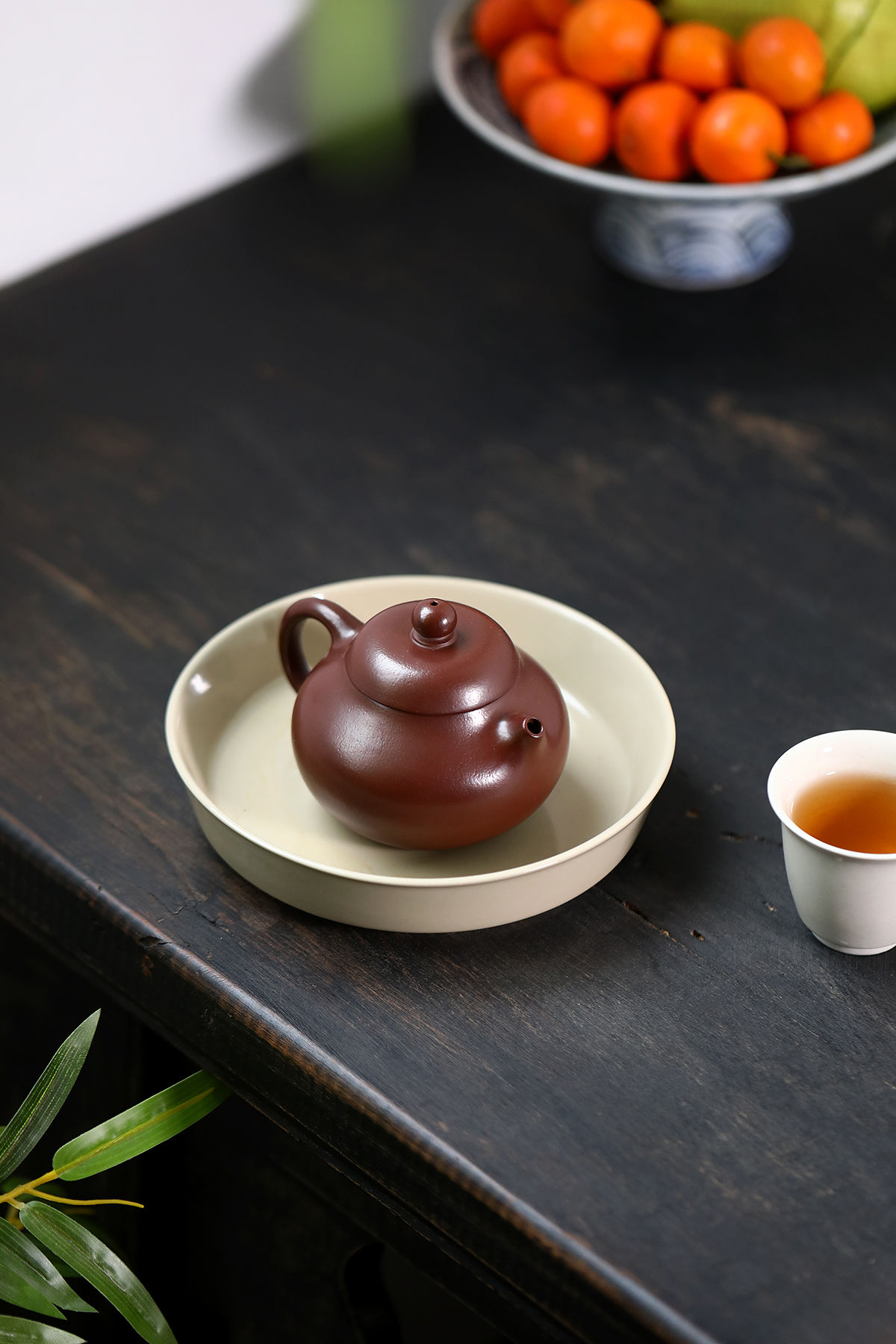 【文旦】选用自己工作室提炼紫朱泥制作，150 cc左右