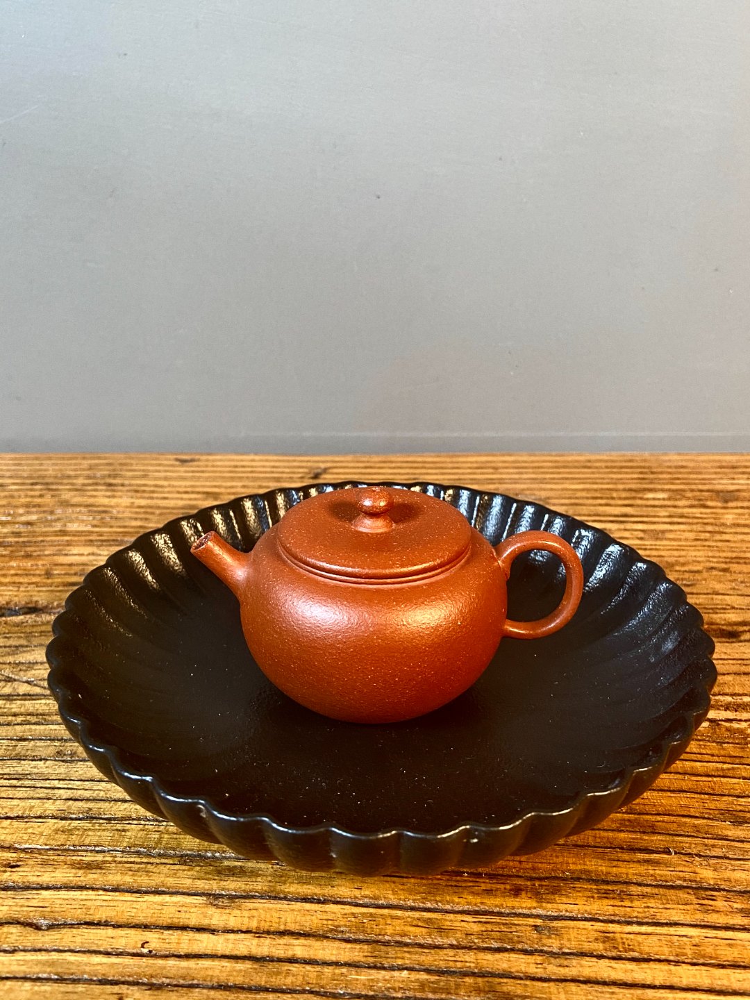 小容量降坡泥薄胚【小苹果】纯手工制作，精致薄胚泡茶利器