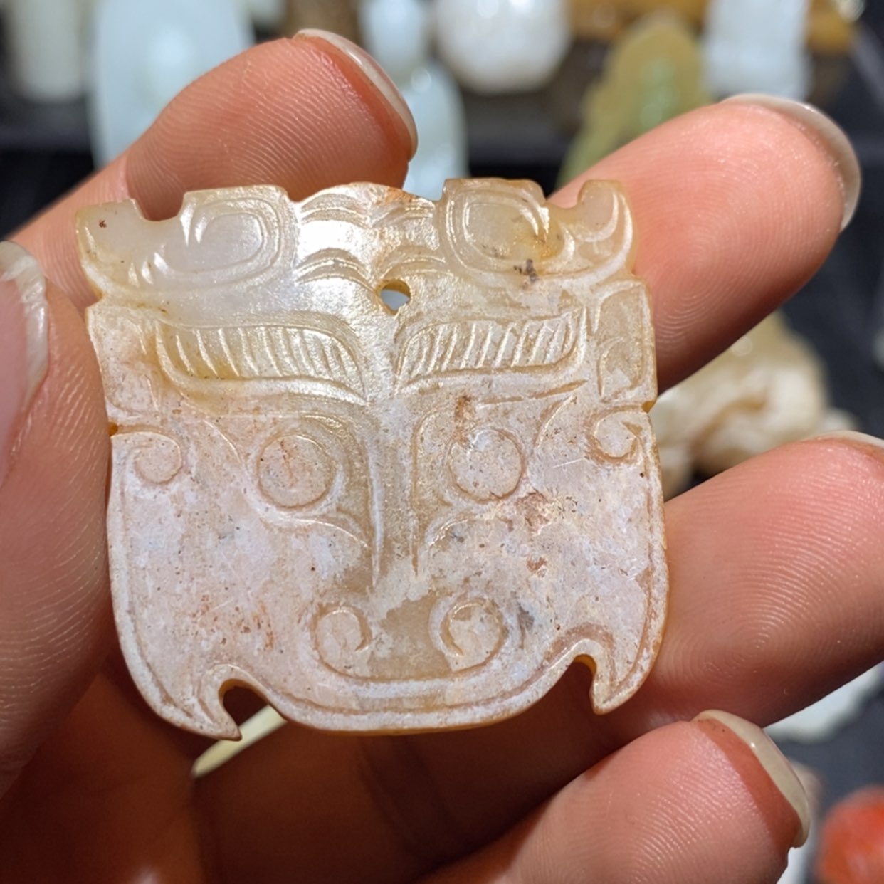 【闪购商品】和田玉颈饰未镶嵌钢****2
