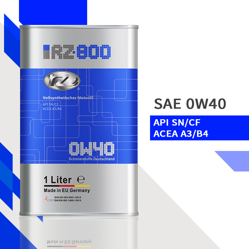 RZ800 0W40(1L/4L)全合成机油