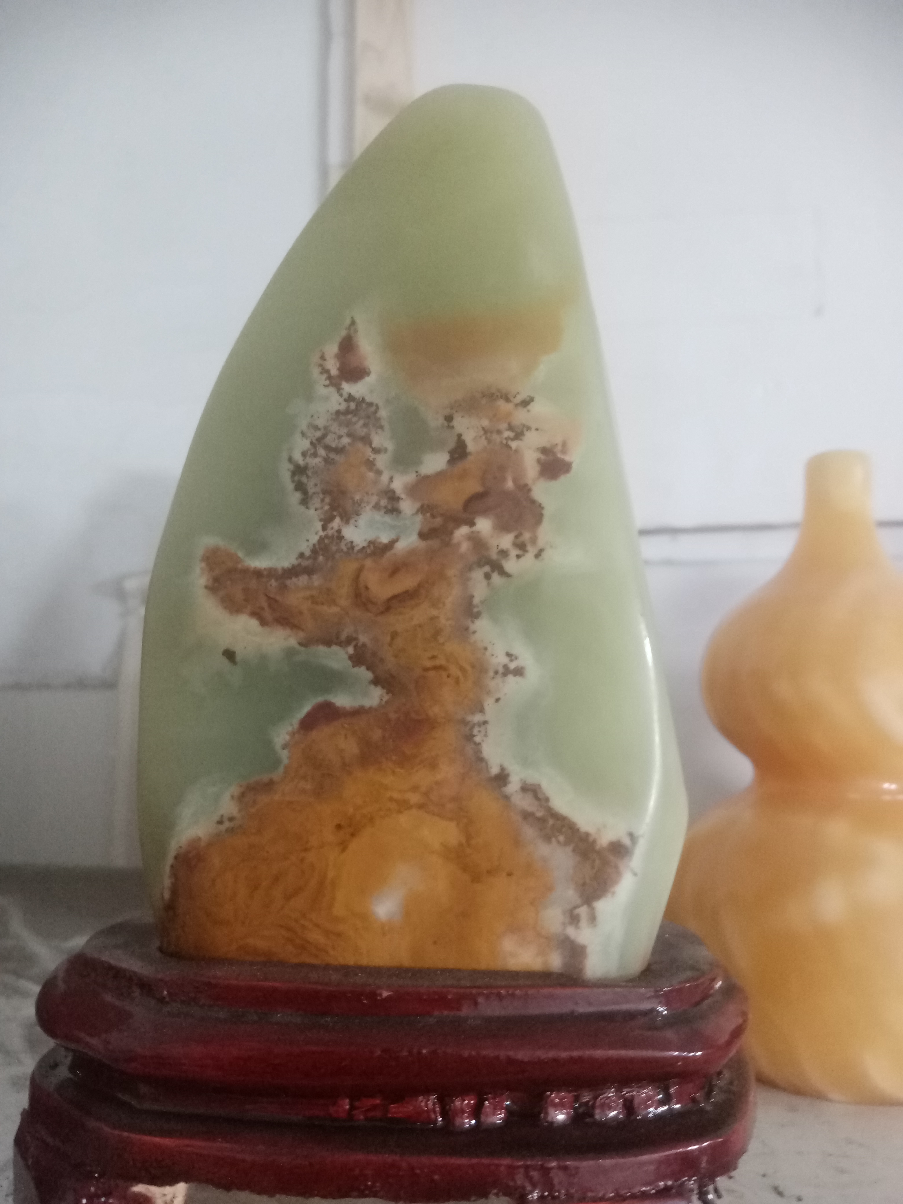 奇石家居落地摆件靠山石办公家居摆件