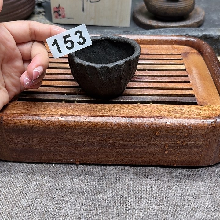 纯手工制作粗陶茶具
