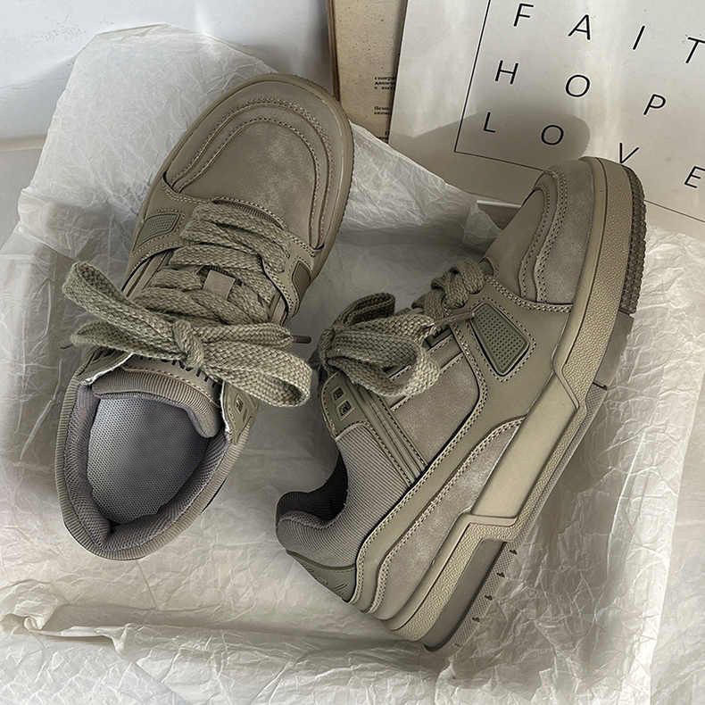 夏小天秋冬ins学生小众复古德训鞋子女chi情侣百搭美式运动板鞋高