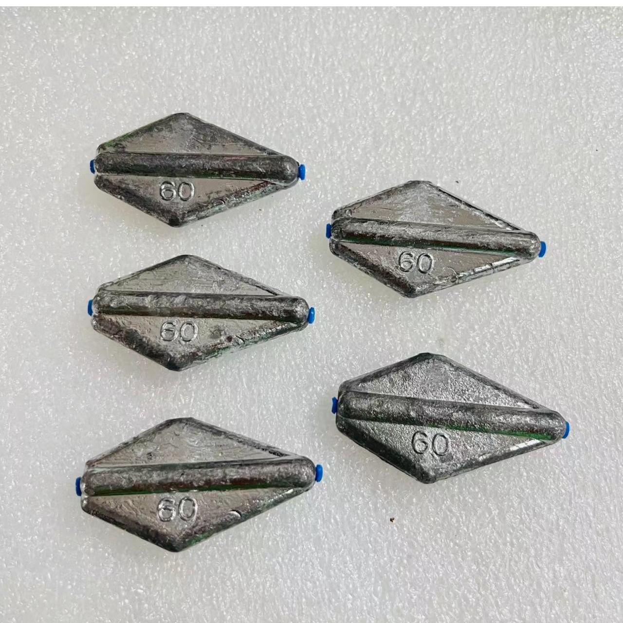 罗珠珠飞机铅钓铅坠防挂底通心铅坠10枚/包铅坠通心钓鱼挂底