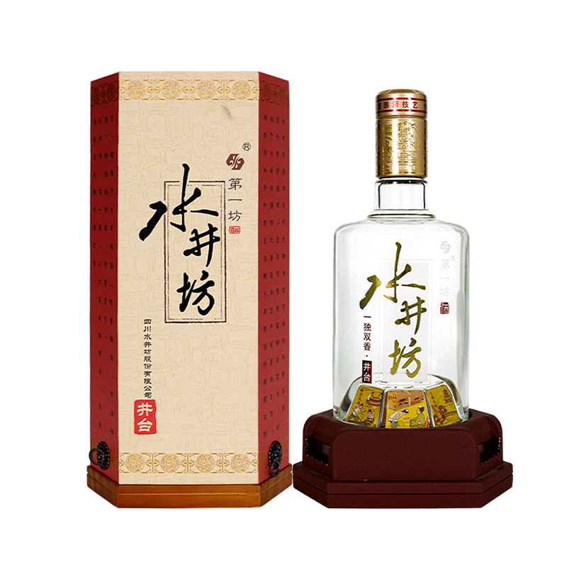 水井坊井台 浓香型低度白酒 单瓶装38度500ml