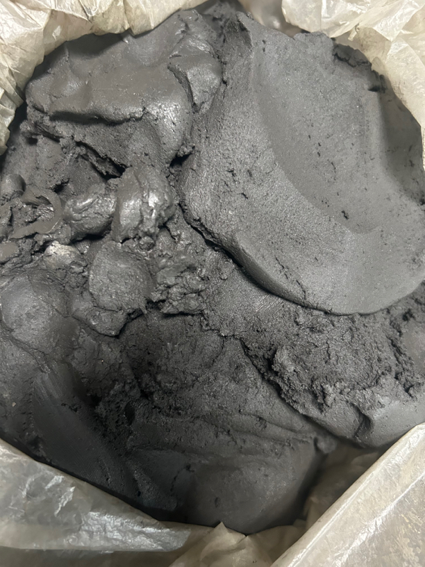 荥经黑砂泥料10米250克黑砂材料