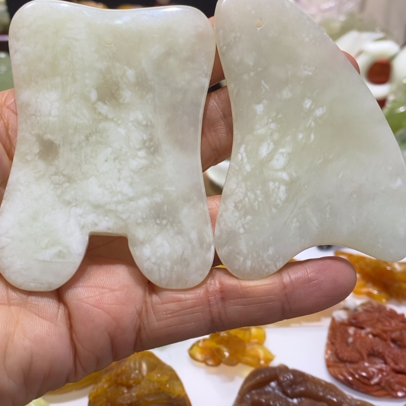 【闪购商品】蛇纹石玉玉板未镶嵌河**景
