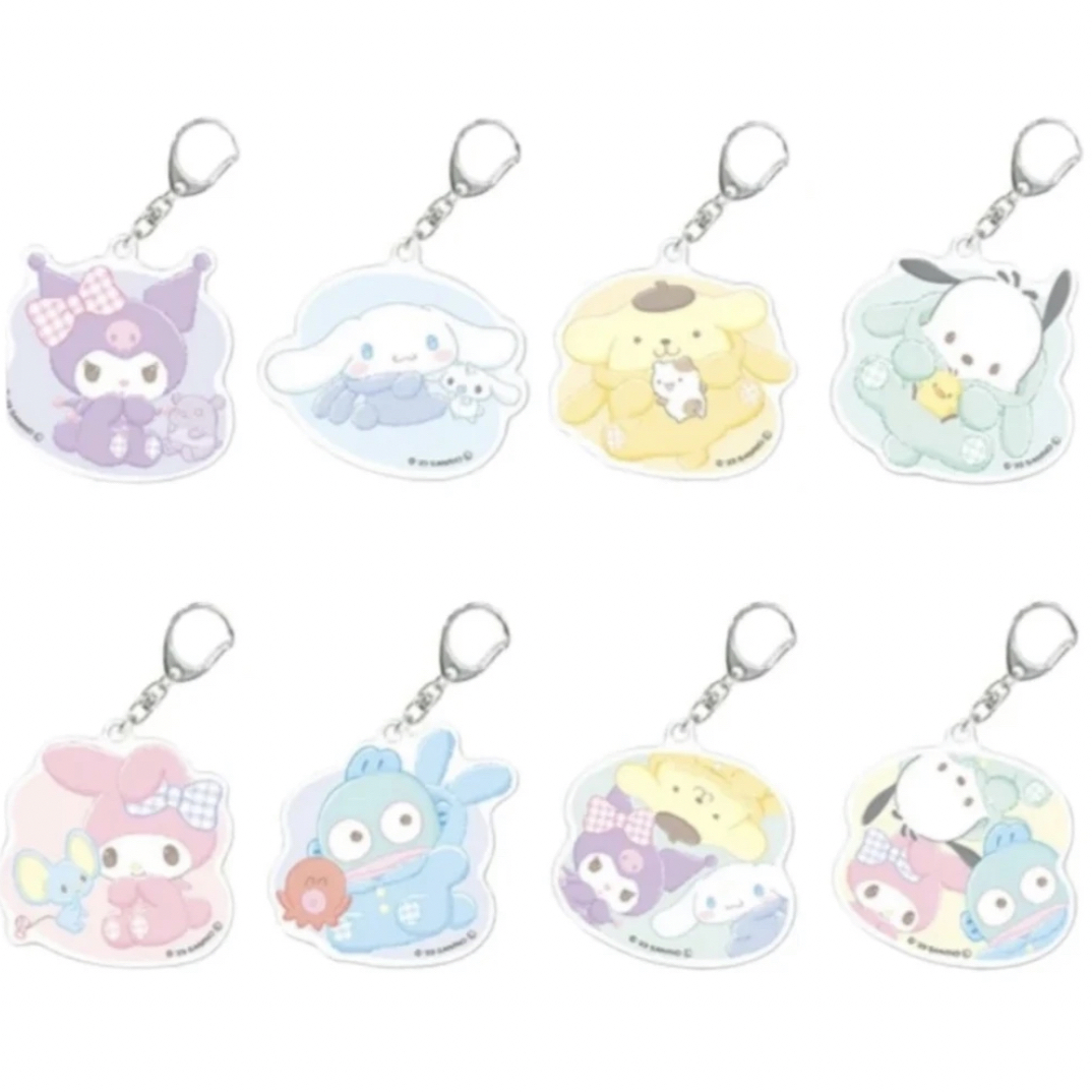 三丽鸥 冬季棉袄钥匙扣挂件