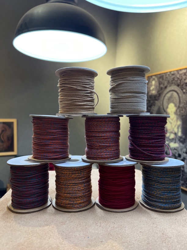 925银布艺银制品 文玩手搓棉线、好粘黏、高品质、银配饰专用线