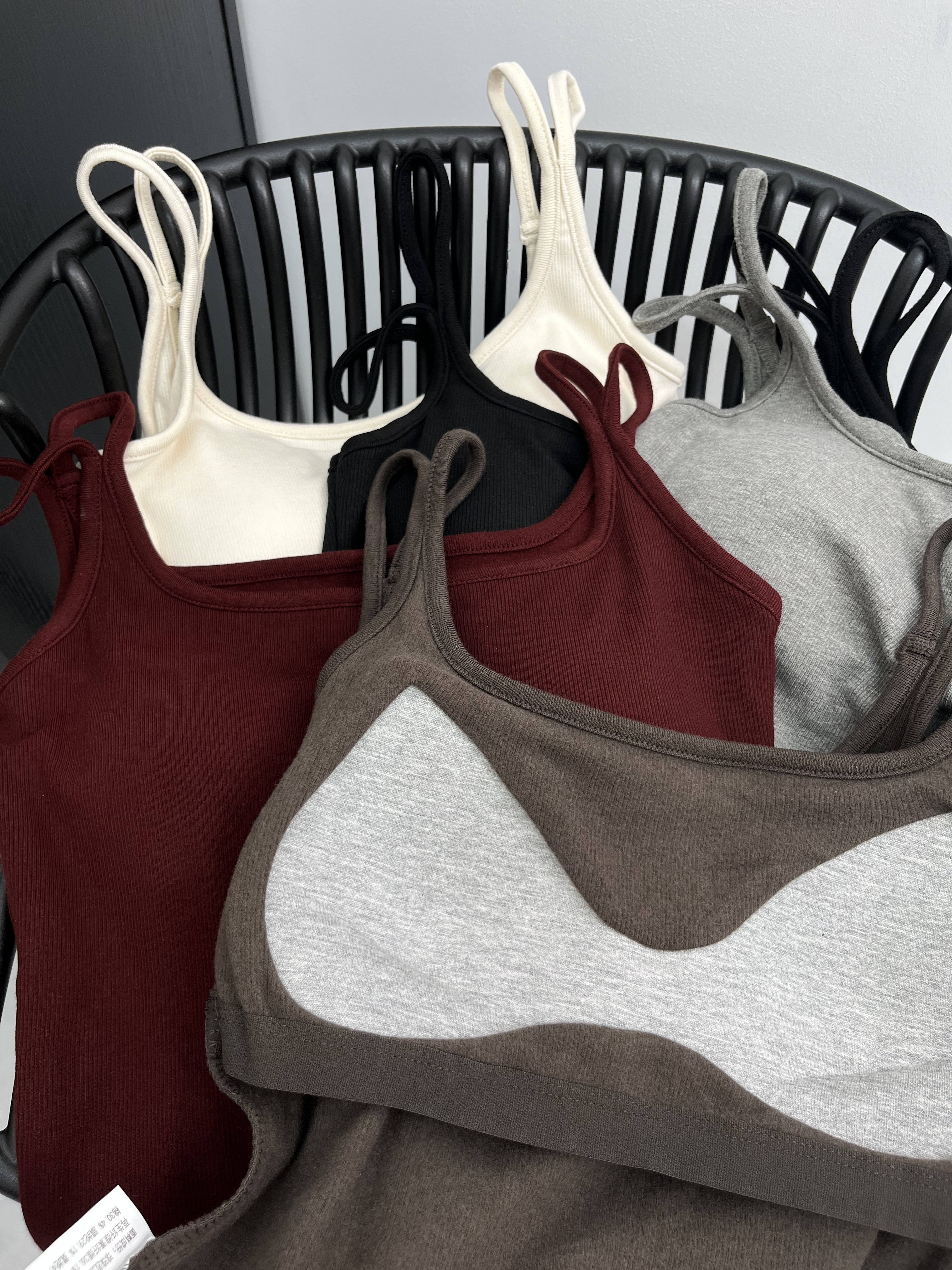 【秋冬加绒百搭吊带】时尚显瘦运动美背打底外穿修身