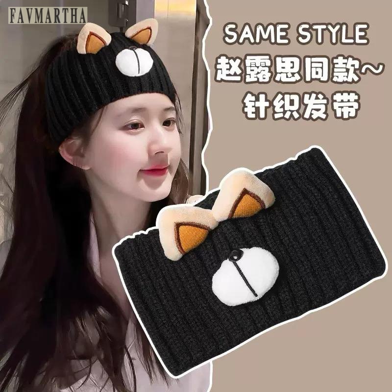 FAVMARTHA网红孕妇坐月子帽子包头产妇产后秋冬针织发带睡帽春秋