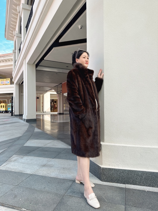 海外撤柜精选中古水貂皮草直播按对应价拍