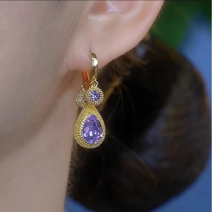 铜合金耳饰 C094时尚精致个性