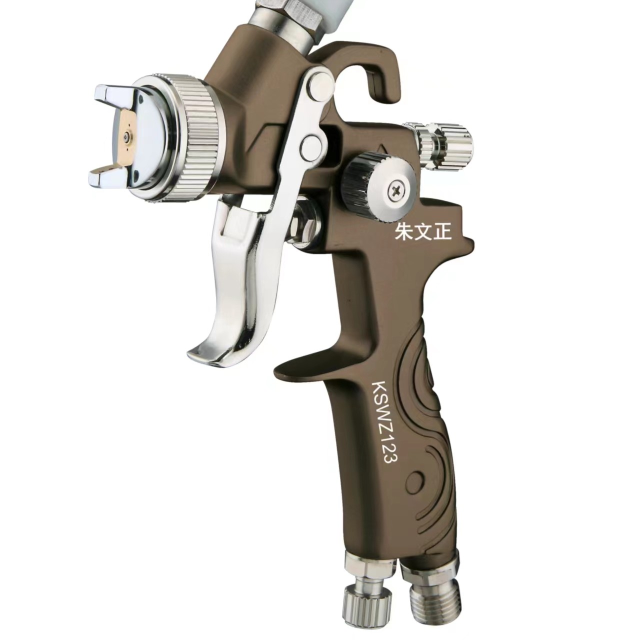 朱文正小修补喷枪1.0口径0.8口径配送两个壶一个250ml一个125ml