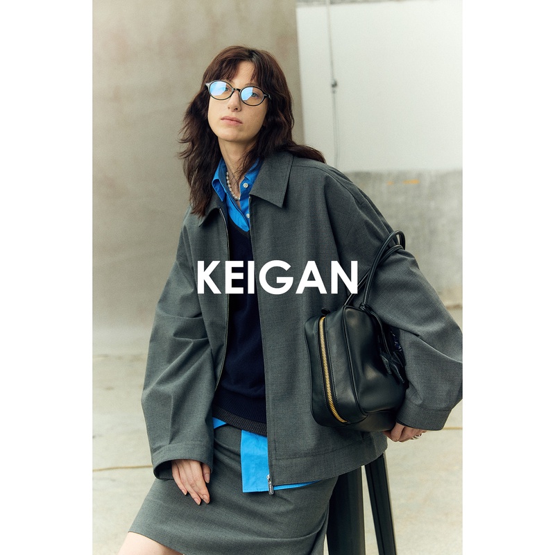 开间黑标/意大利进口MARZOTTO精纺羊毛时髦知识分子M1U风夹克套装