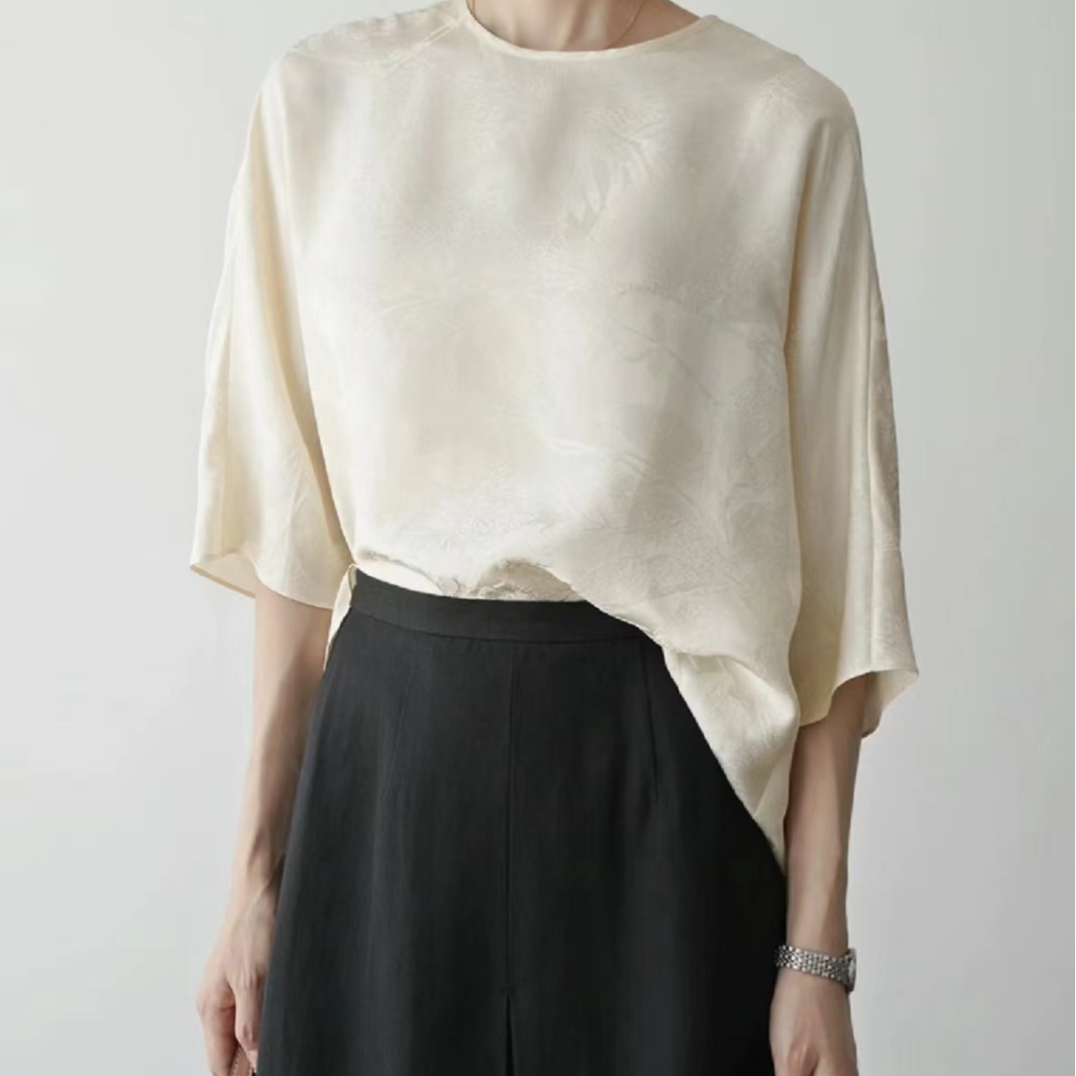 桑蚕丝连衣裙衬衫直播链接（下单备注好）