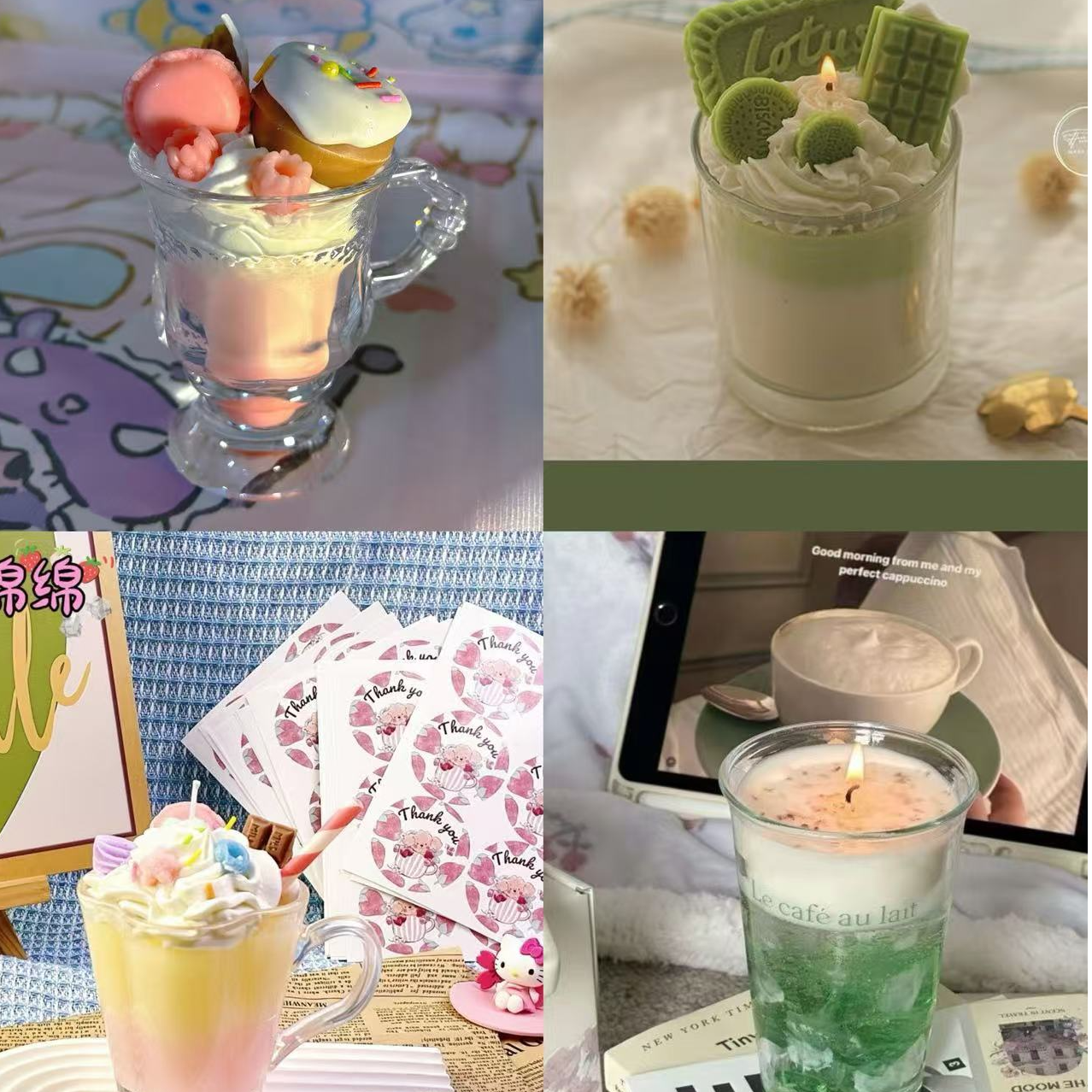 【拍一拆三】重工无烟大香薰Diy香薰摆件【可换二】