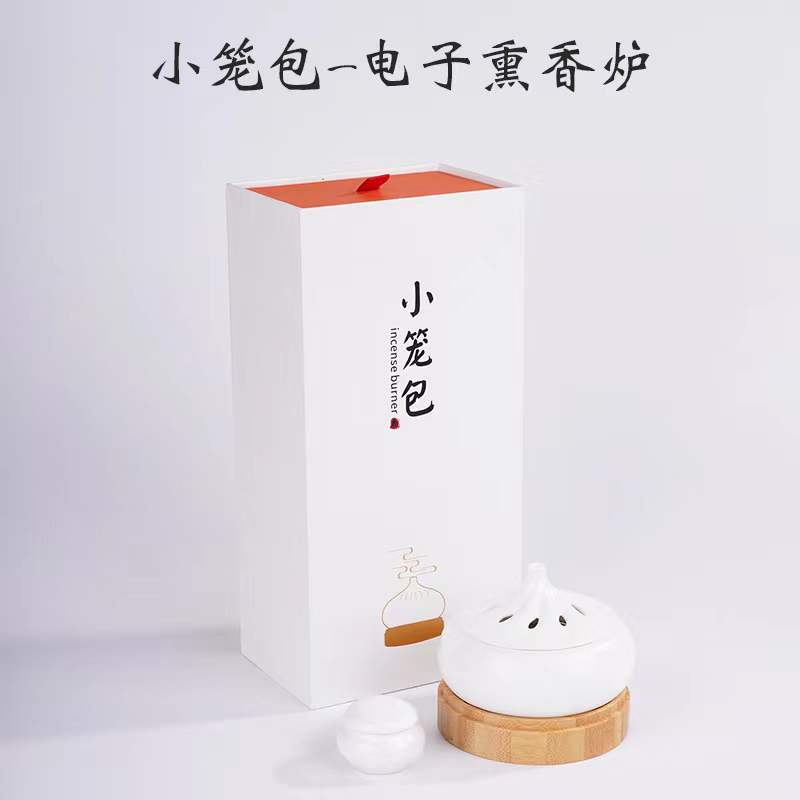 小笼包电子香薰炉 酉圆调温定时陶瓷炉