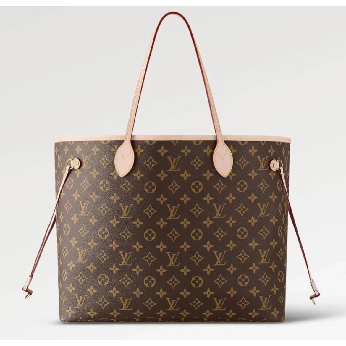 99新 LouisVuitton/路易威登 红内衬老花/中号/NF单肩包（D店）