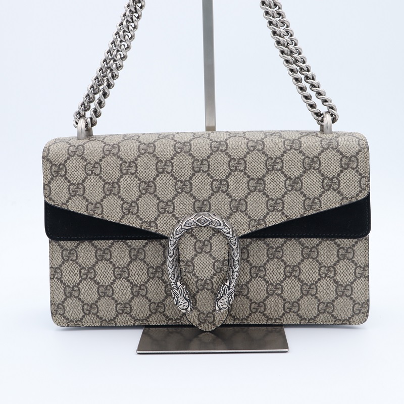 99新 GUCCI/古驰 Dionysus系列酒神中号黑色/D店