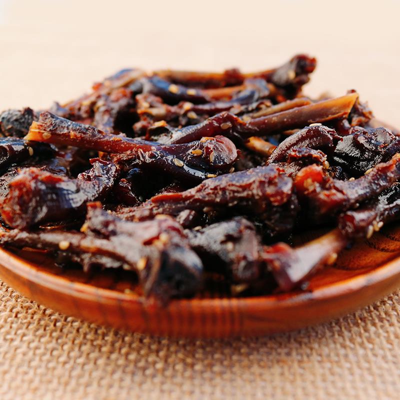 曾大爷鸭拐子湖南特产香辣小吃常德酱板鸭拐好零食鸭关节笋0g