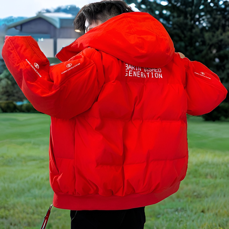 啄木鸟秋冬季爆款棉衣男款大码休闲棉服连帽保暖棉袄男士宽松外套