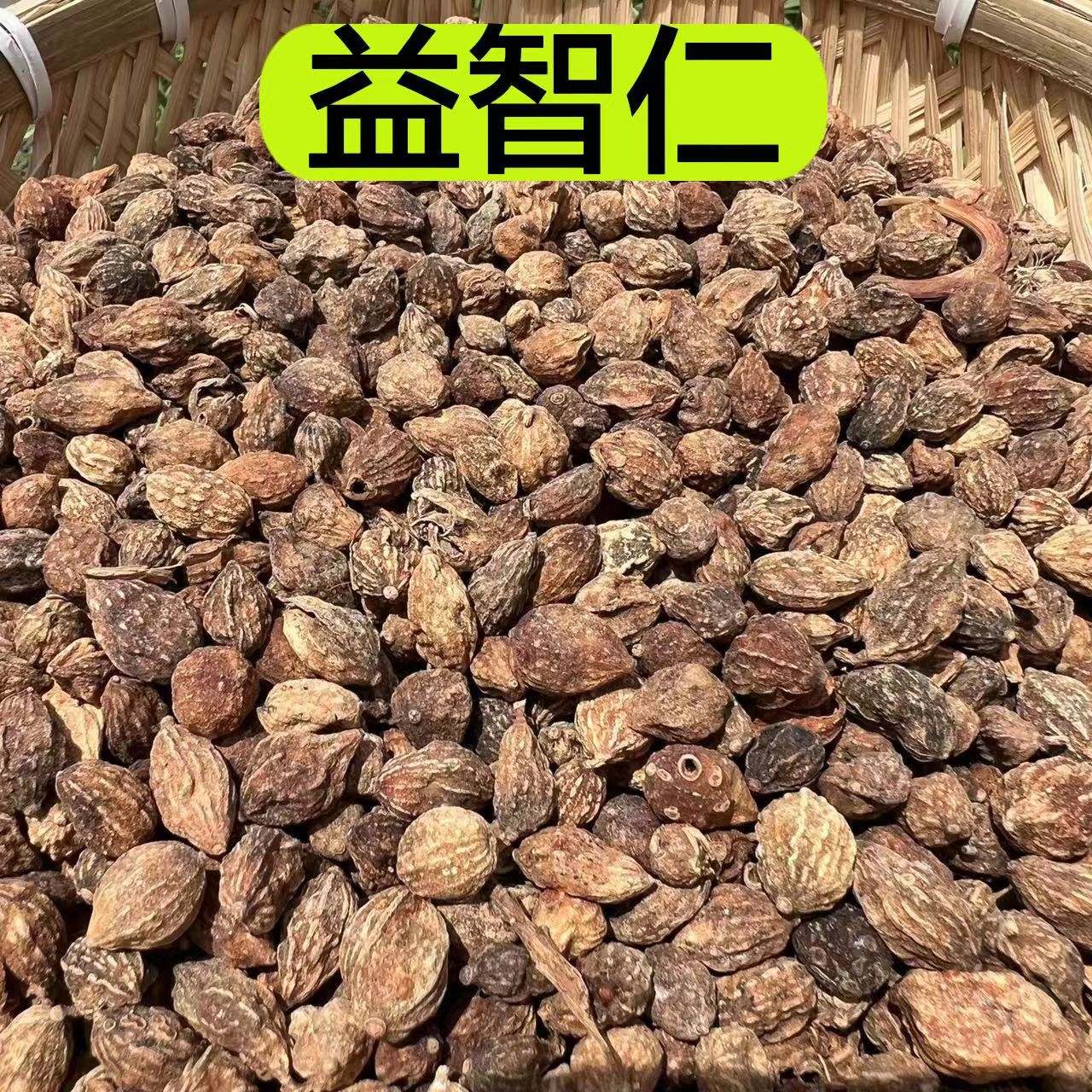 【益智仁】正宗益智仁 自然晒干 精选颗粒250克包邮砂仁