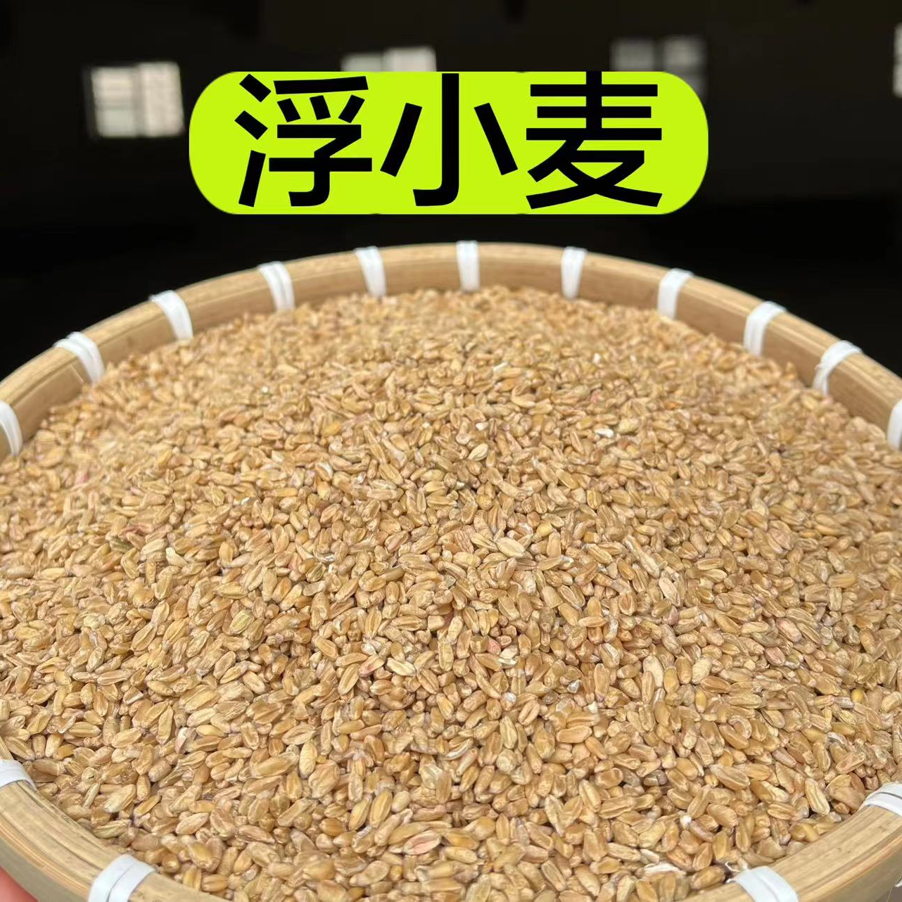 【浮小麦】甘肃山麦子 长得不饱满 皂角米 漂浮路80左右250克