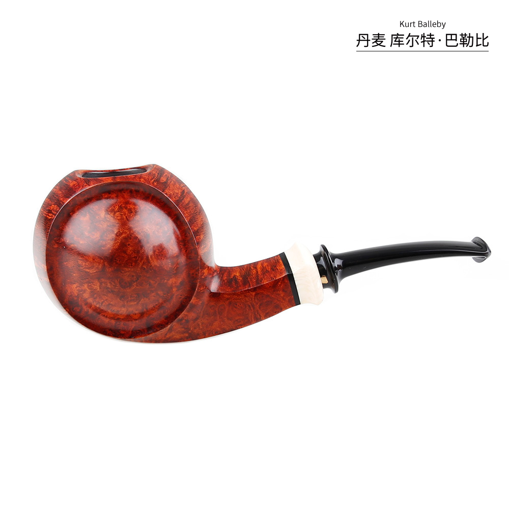 丹麦Kurt Balleby库尔特·巴勒比手工石楠木烟斗师斗进口烟具男士