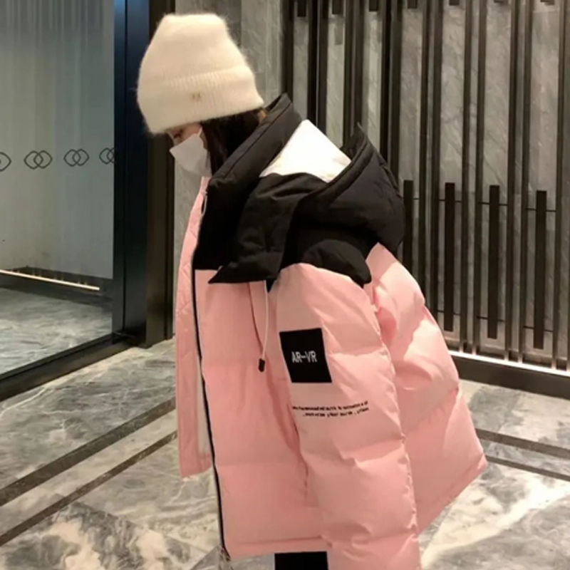 波司豋棉服女短款2023冬装新款韩版宽松小个子棉袄面包服学生棉衣
