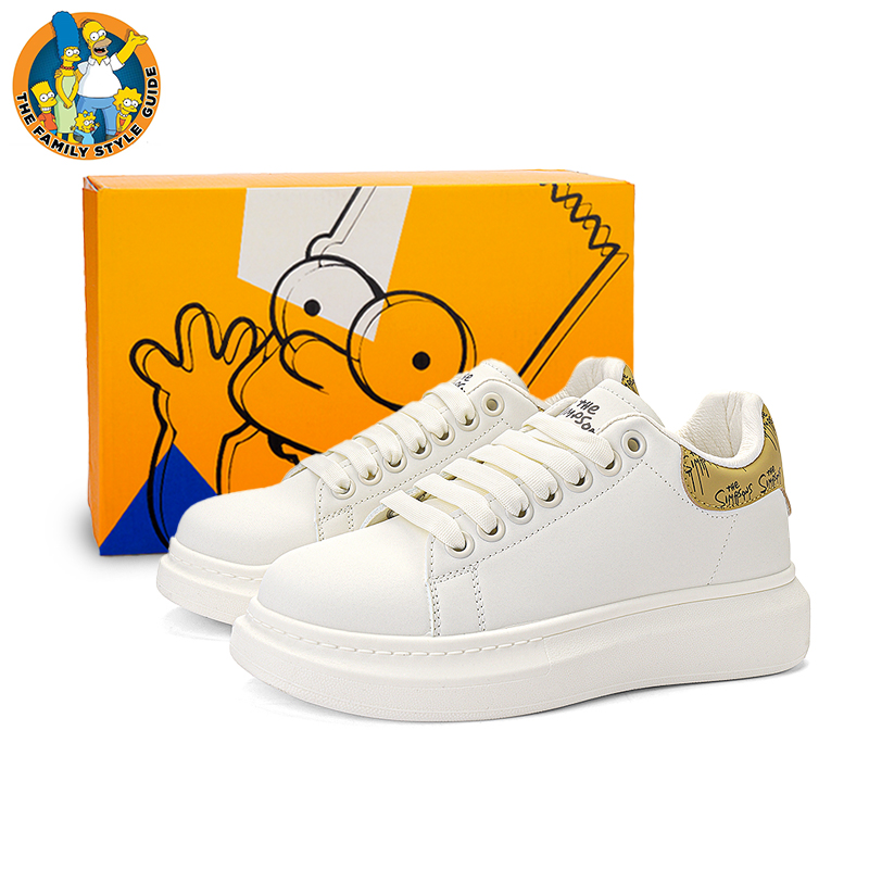 THESIMPSONS韩国起司辛普森一家联名春季经典韩式爆款板鞋麦昆鞋