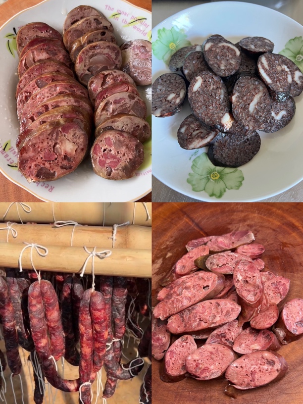 豆腐大肠500克，豆腐小肠500克，糯米血肠500克，小肉肠500克包邮