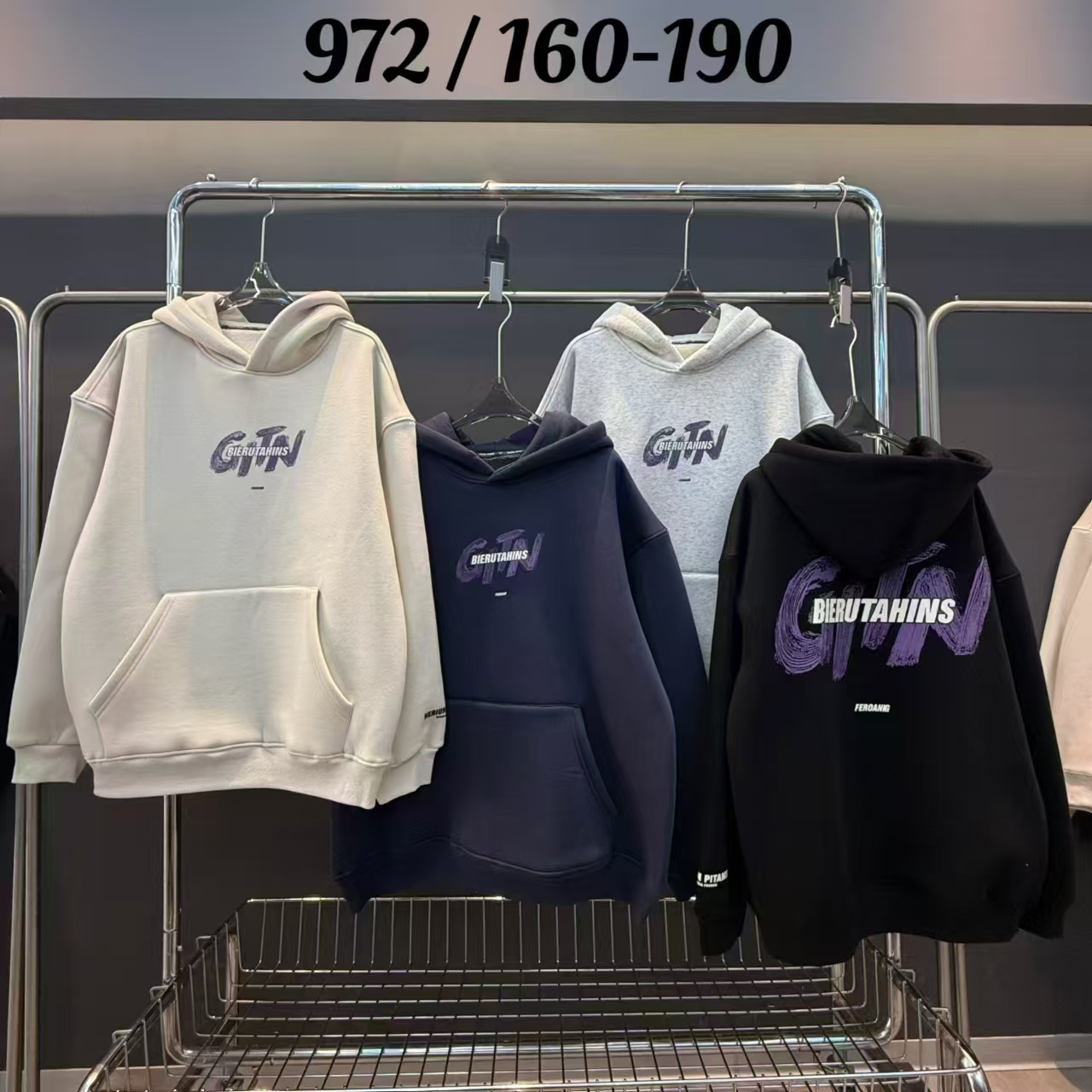 连帽卫衣加厚加绒927