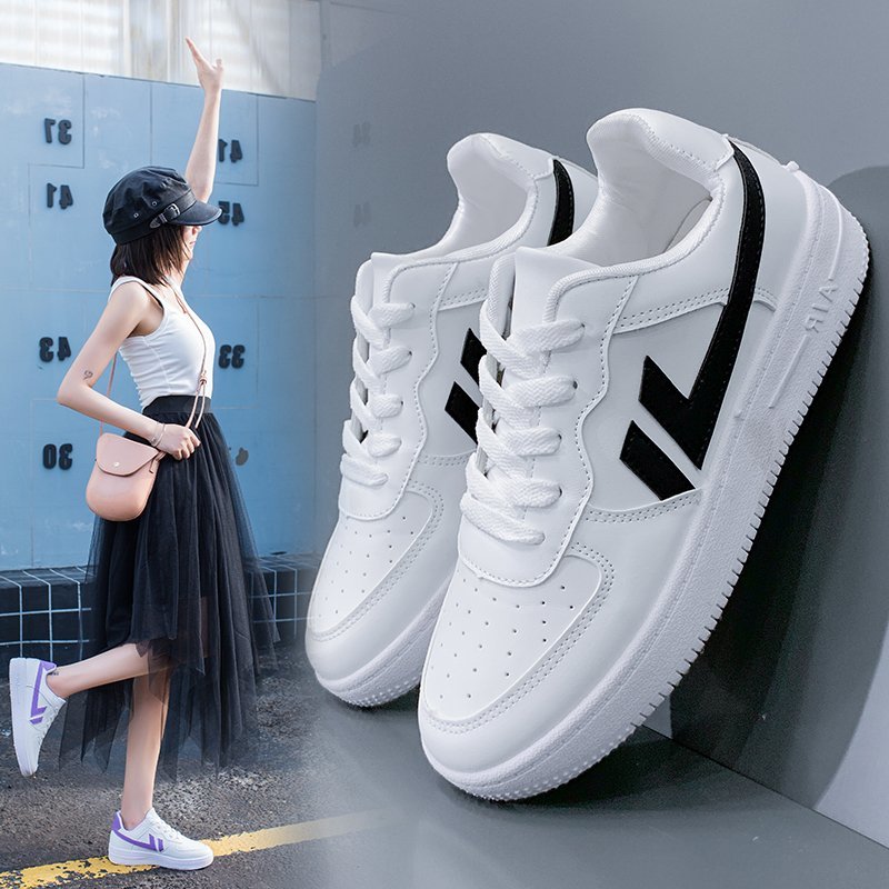 回力瑞小白鞋女春秋季新款2023港风百搭学生韩版爆款板鞋女运动鞋