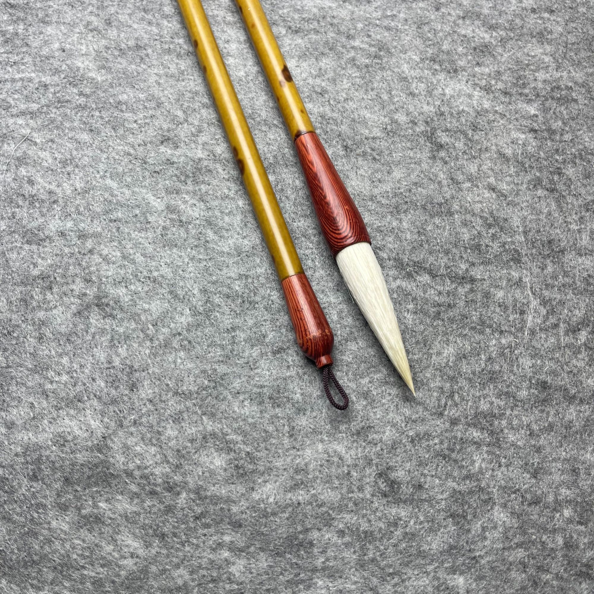 羊毫大楷出锋5.5口径1.4 榜书 对联 国画牡丹