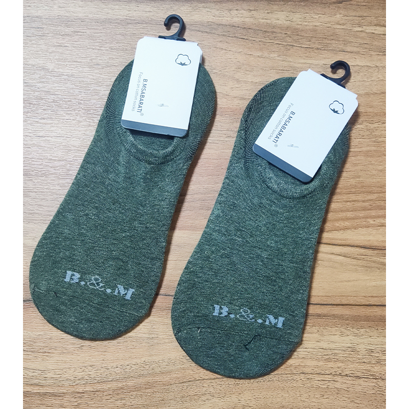 夏季青绿男士透气轻薄短袜吸汗低帮防臭